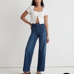 Madewell perfect vintage wide leg jeans